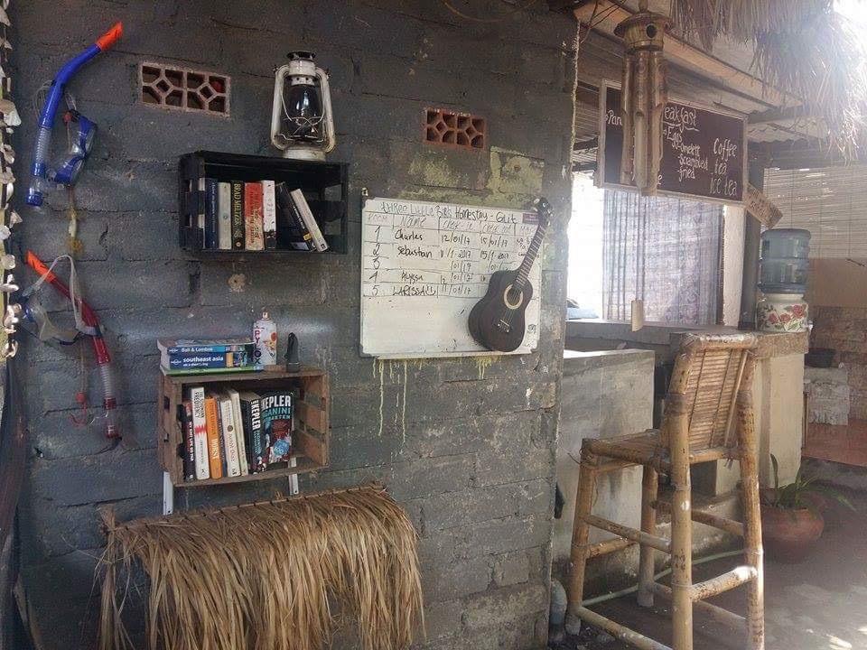 Three Little Birds Homestay Gili Trawangan Zewnętrze zdjęcie